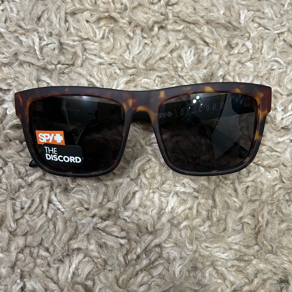 SPY Discord Tortoise Sunglasses NWOT No Box or Dustbag